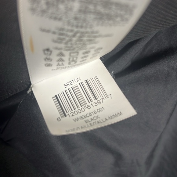 BCBG MAX AZRIA Breton Faux Fur/Leather Jacket Asymmetrical Zip, Moto Style - Picture 10 of 13